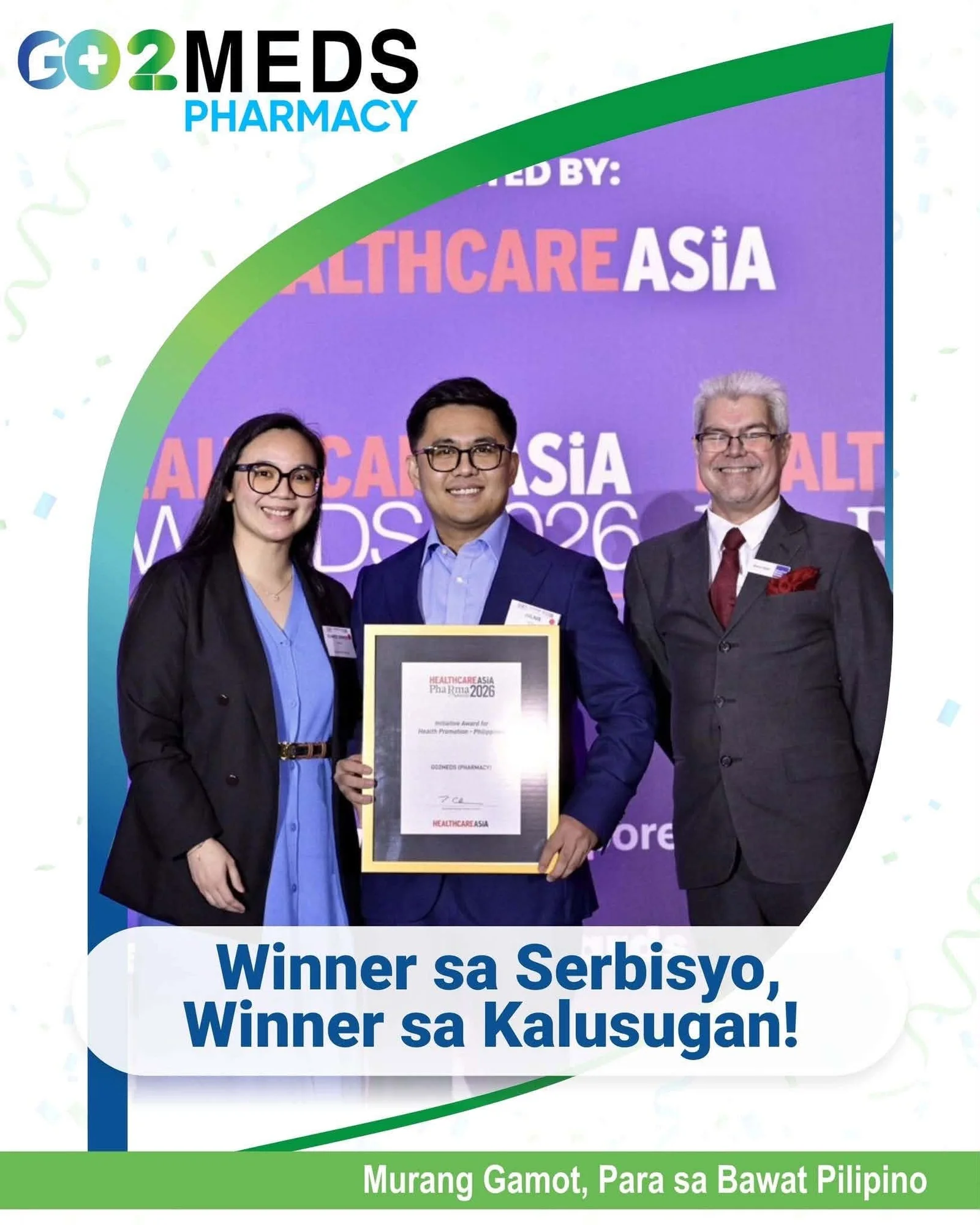 Go2Meds Healthcare Asia Pharma Awards 2026