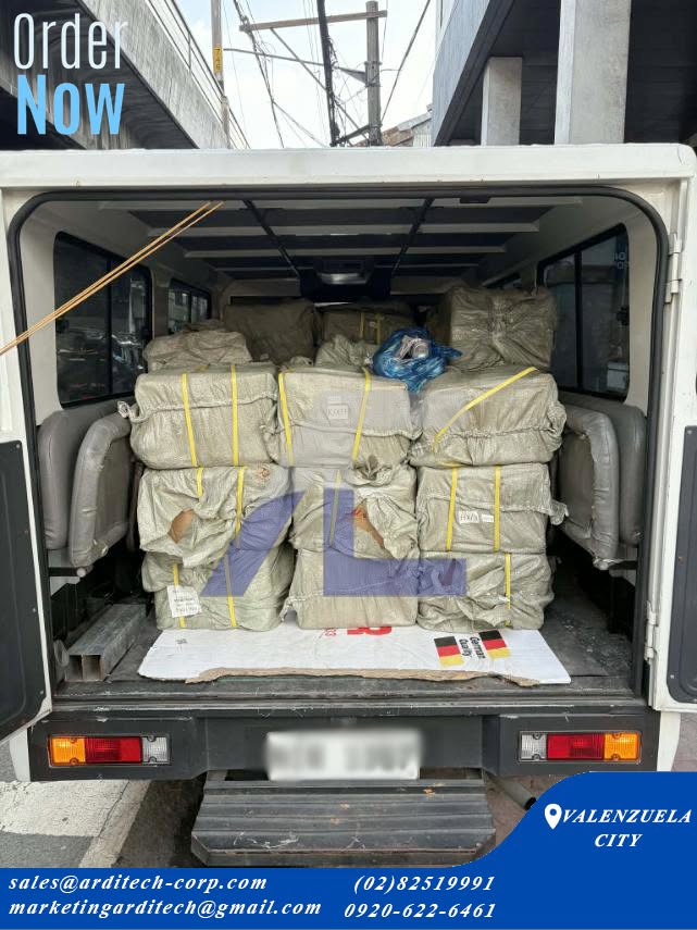 Arditech delivery truck loaded with wrapped goods for dispatch in Valenzuela City — Order Now