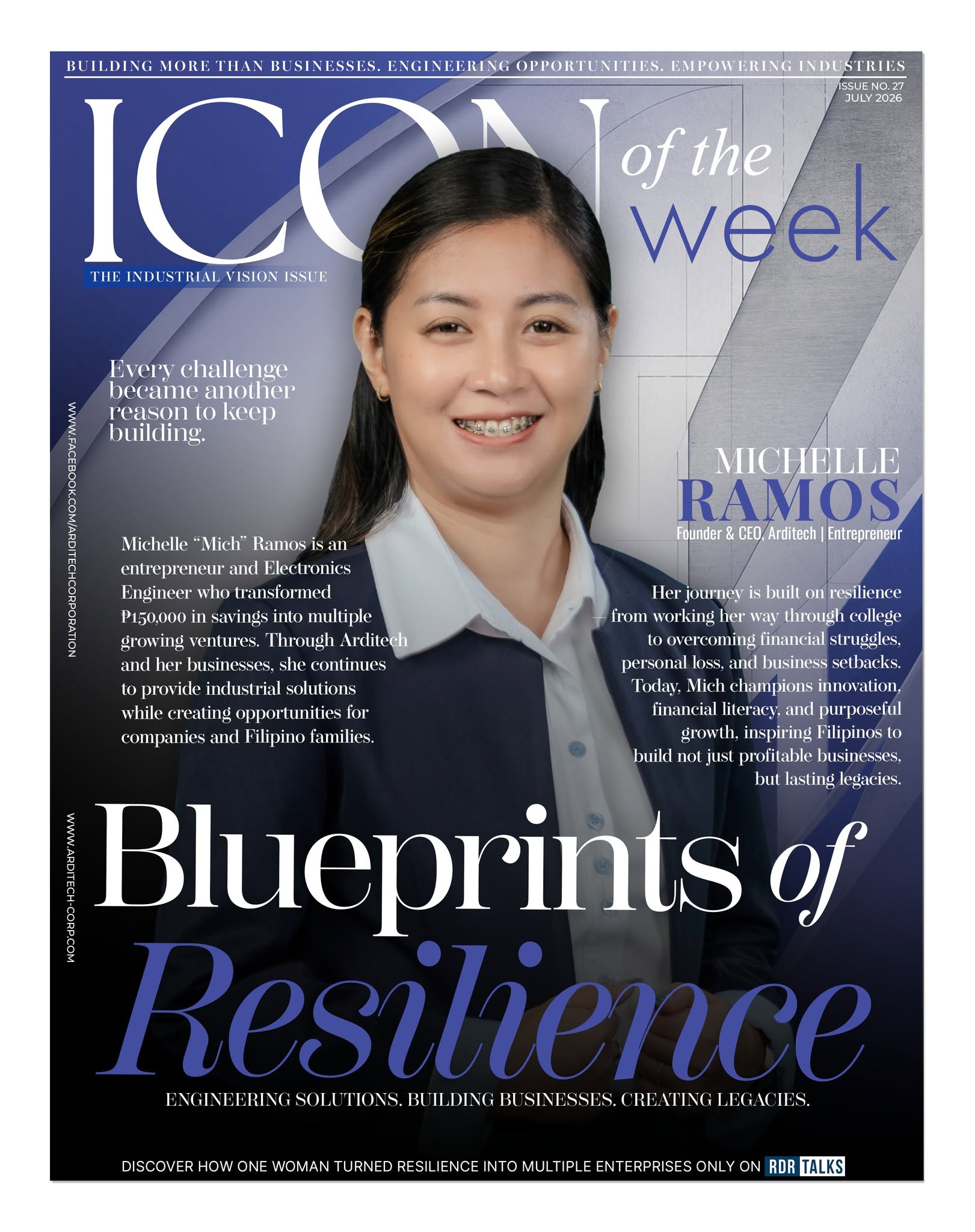 ICON of the Week: Michelle ‘Mitch’ Ramos, Founder & CEO of Arditech — Blueprints of Resilience