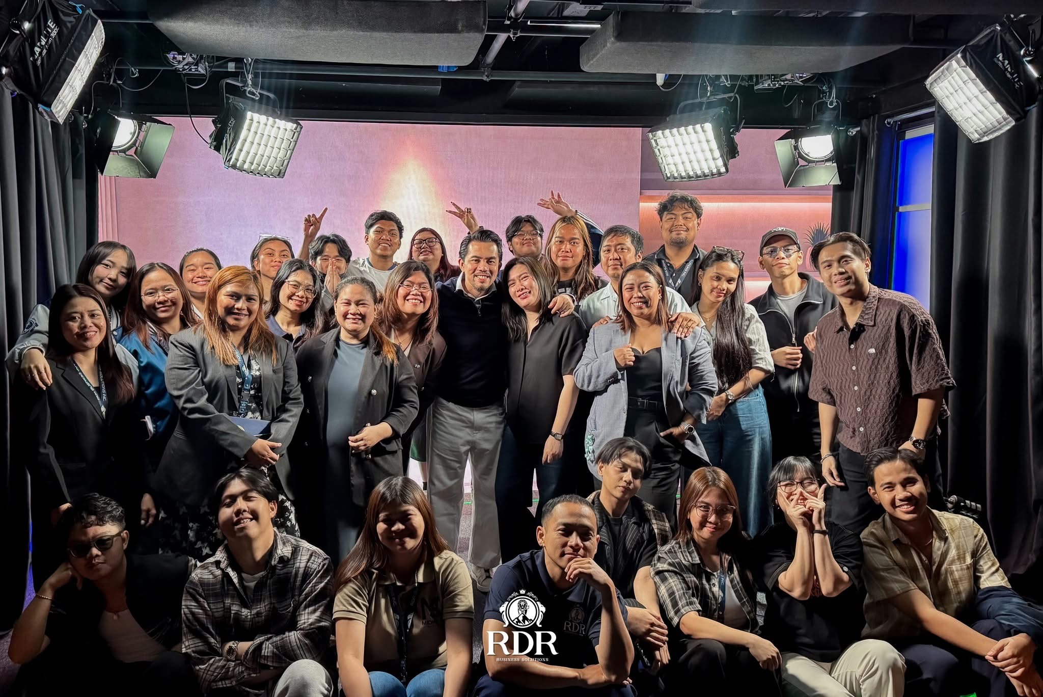 RDR Business Solutions Inc. employees celebrate Father&rsquo;s Day with Reymond &lsquo;Boss RDR&rsquo; Delos Reyes, Founder and CEO of RDR Business Solutions Inc.