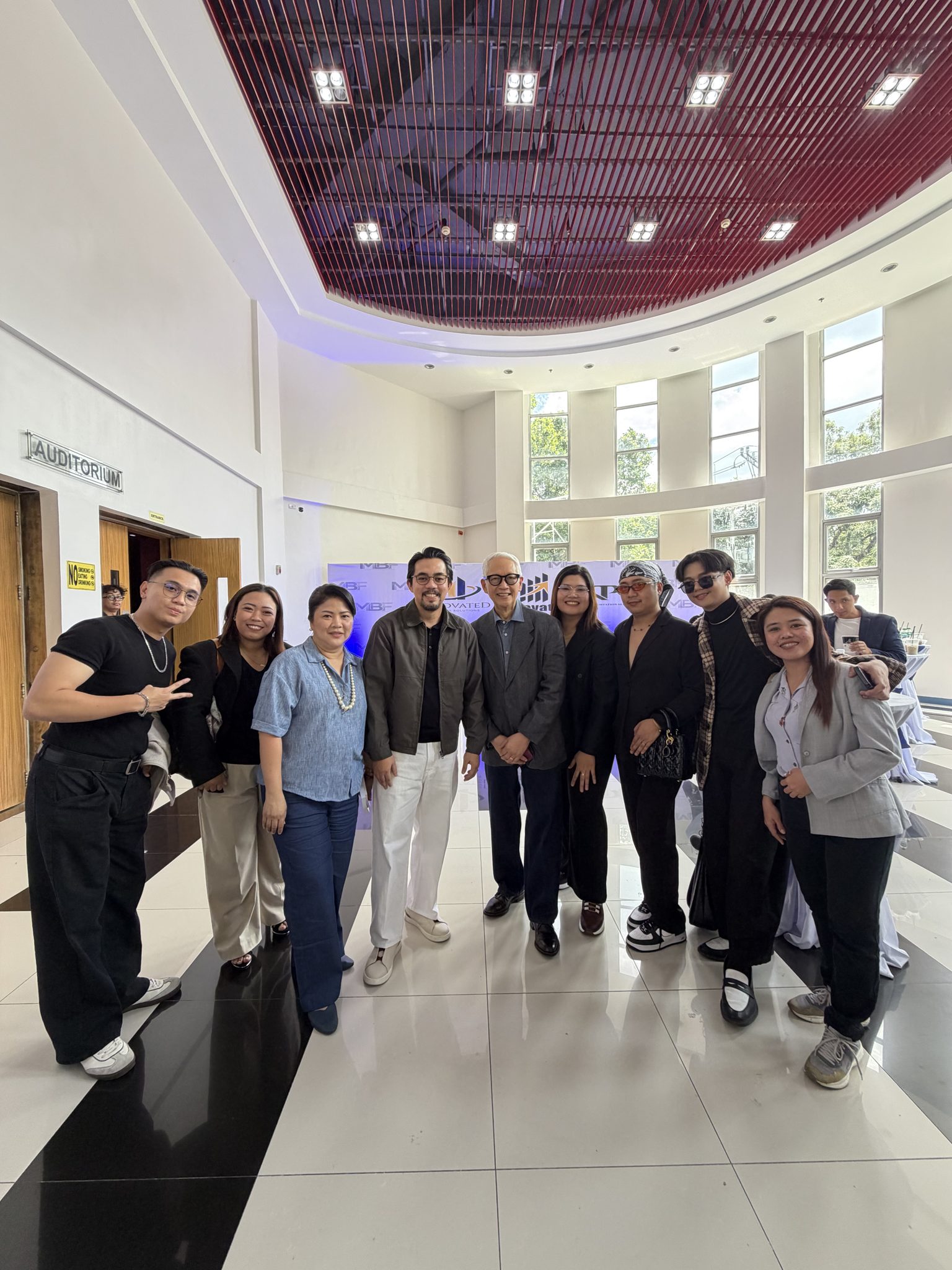 The RDR Business Solutions Inc. team gathered together at a company event