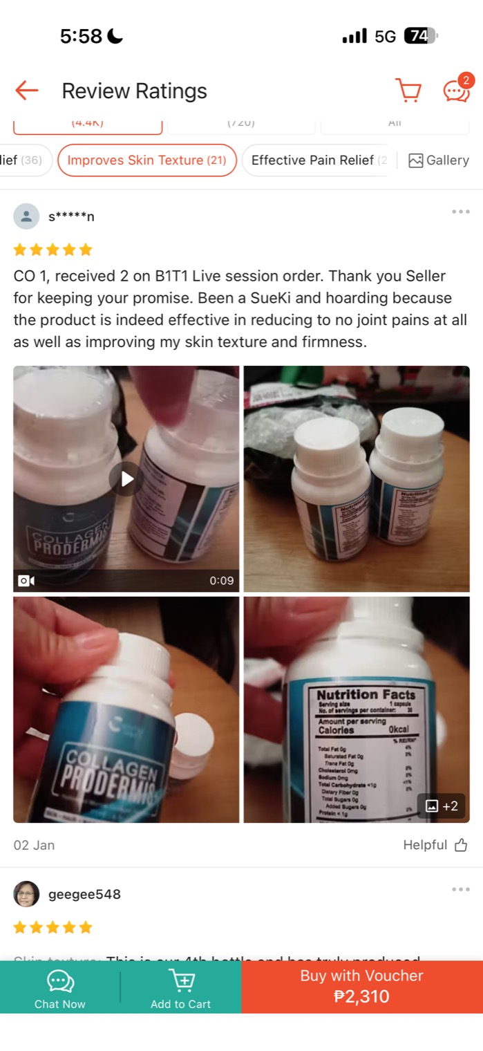 Cinema SkinFX Shopee review — improved skin texture and effective results