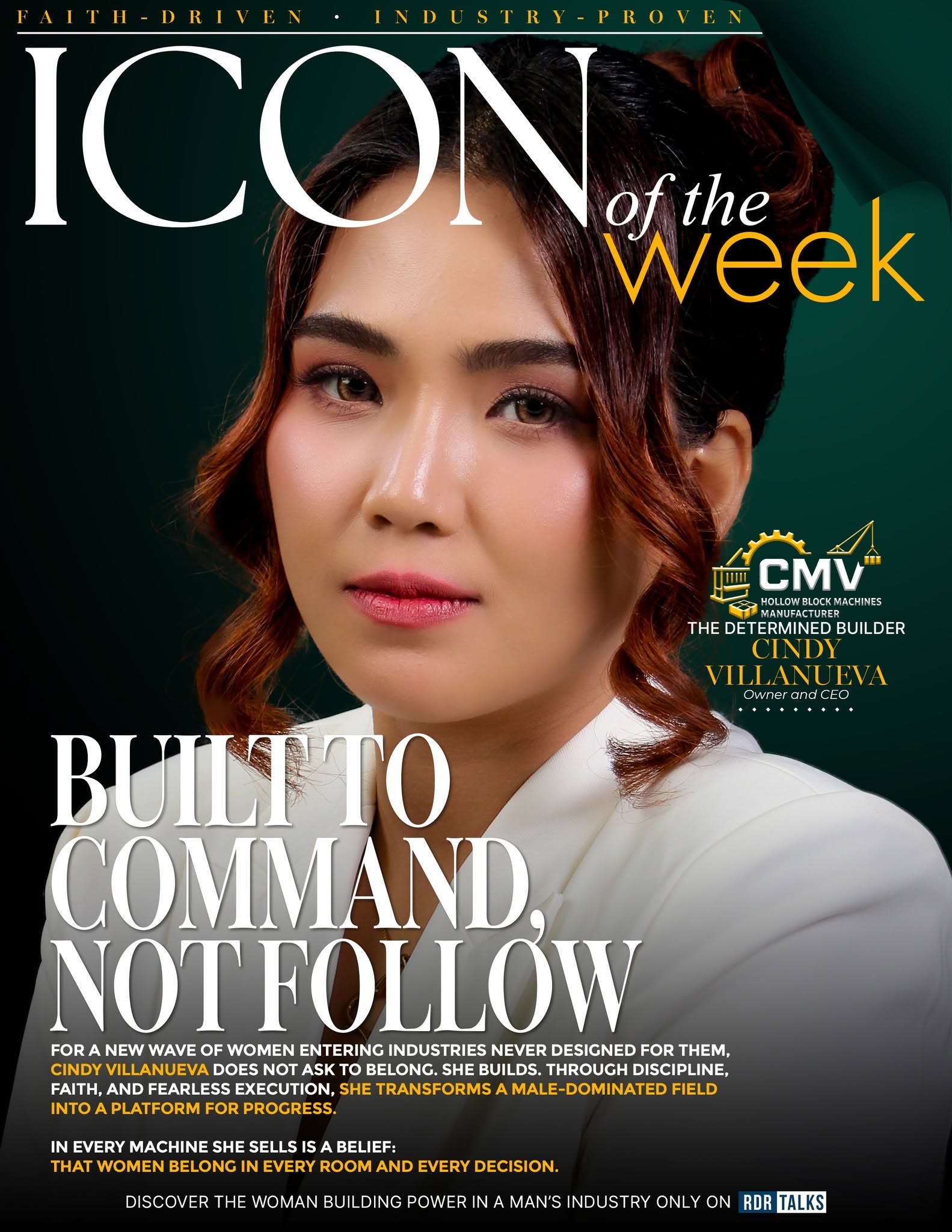RDR Talks — Icon of the Week feature cover