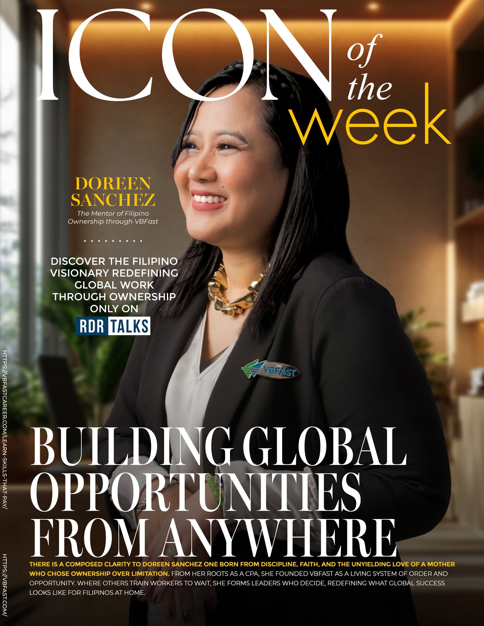 RDR Talks — Icon of the Week feature cover