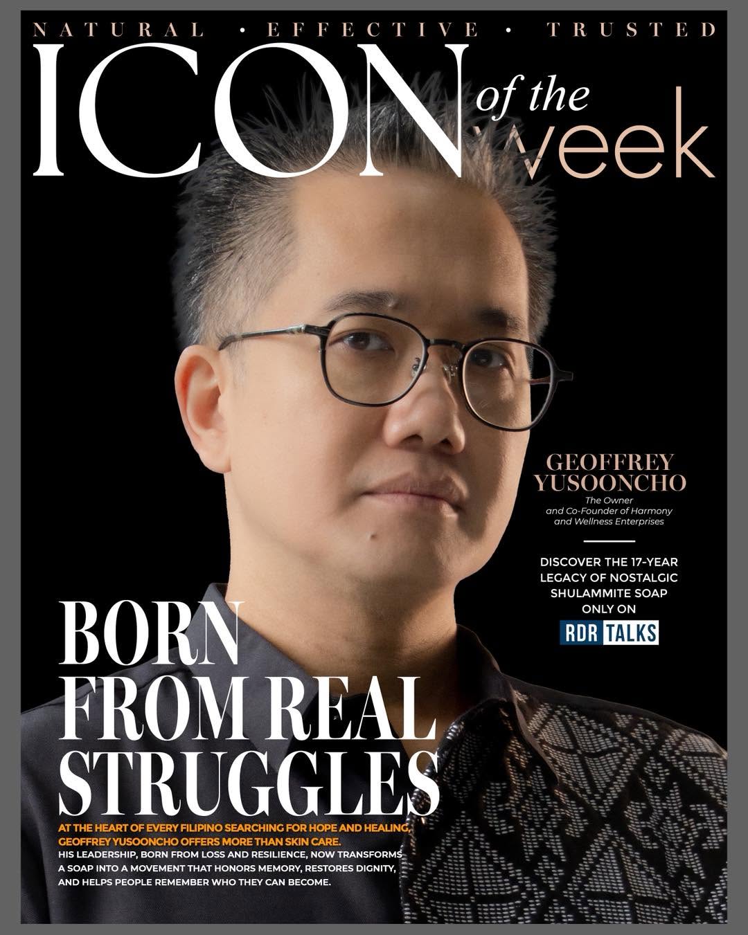 RDR Talks — Icon of the Week feature cover