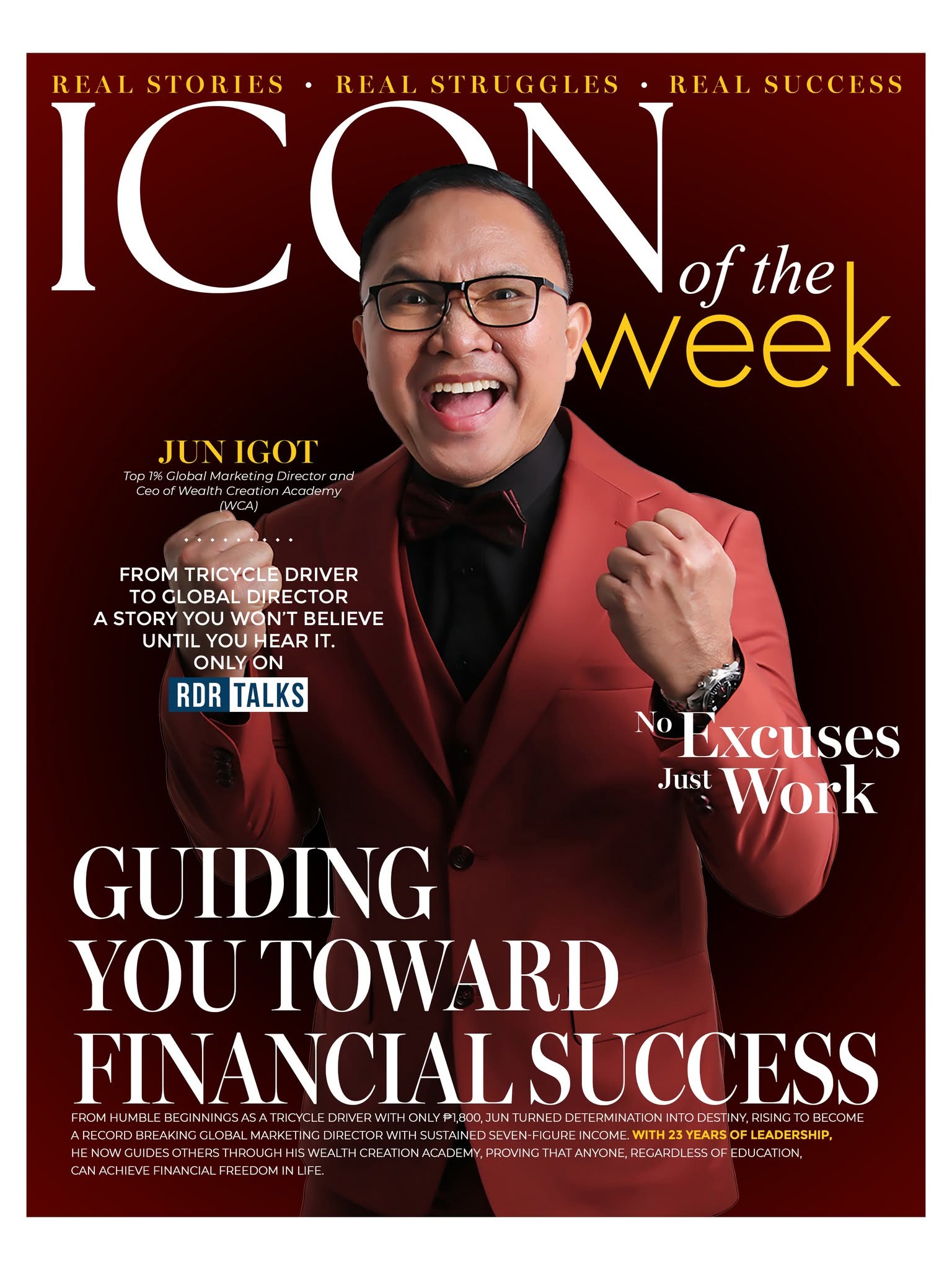 RDR Talks — Icon of the Week feature cover
