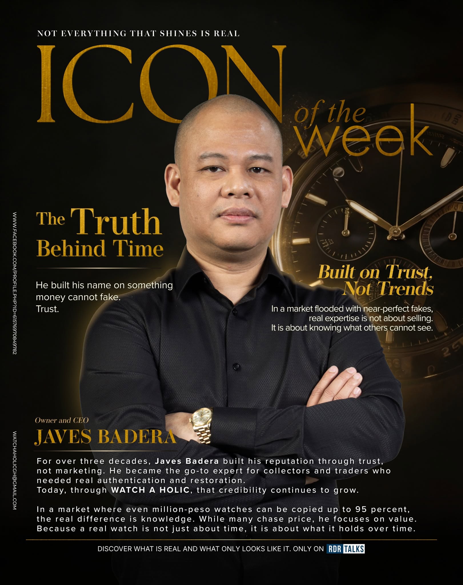 RDR Talks — Icon of the Week feature cover