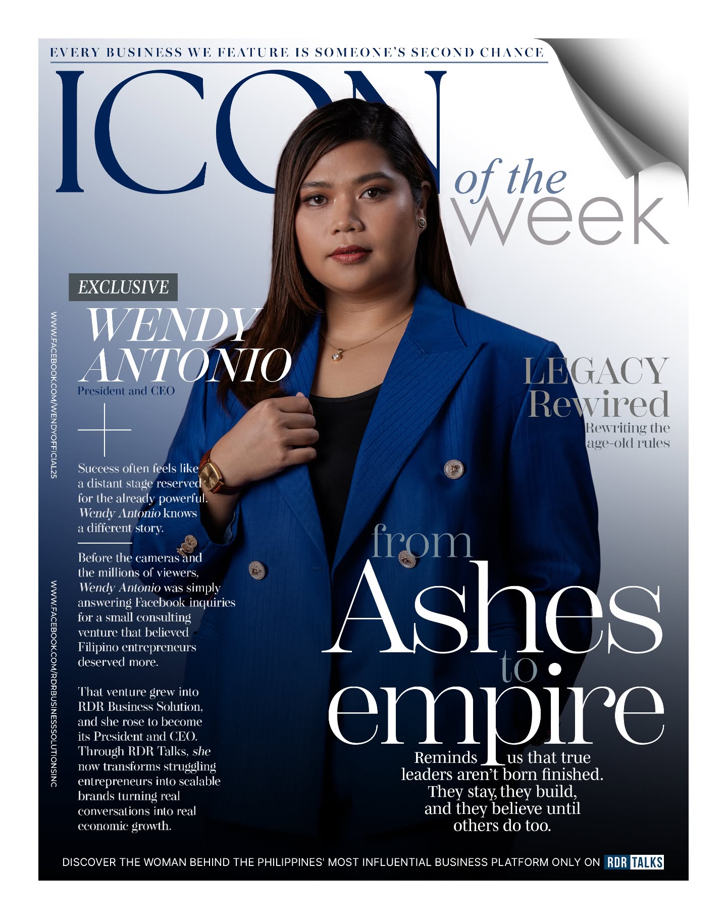 RDR Talks — Icon of the Week feature cover