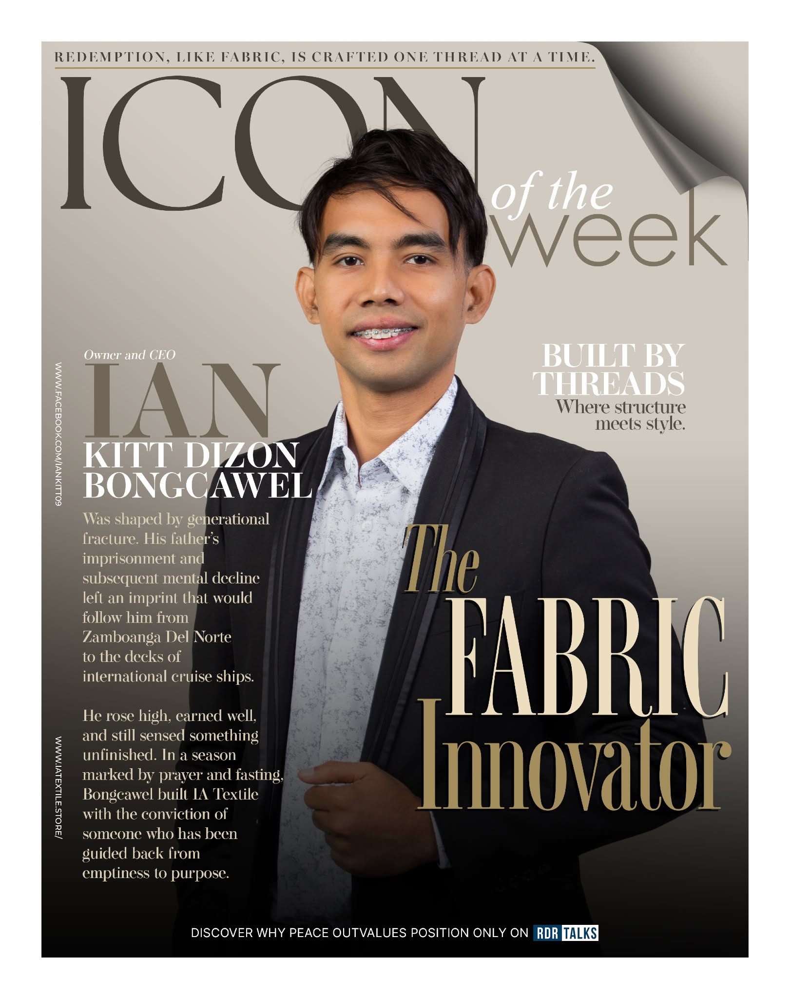 RDR Talks — Icon of the Week feature cover