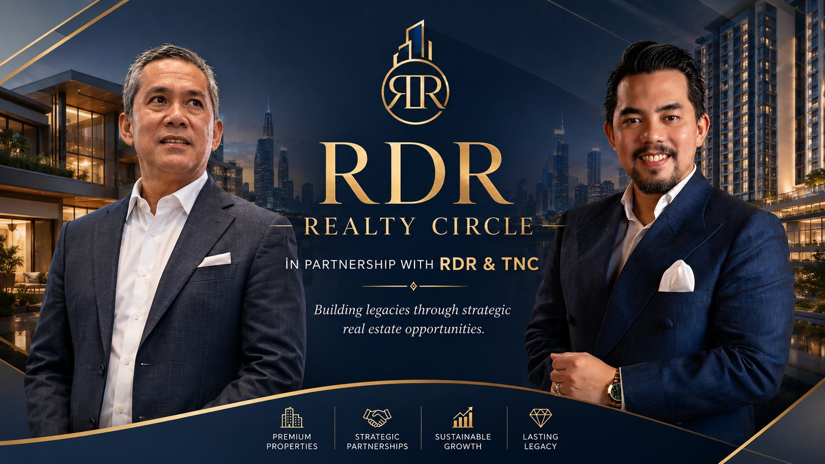RDR Realty Circle — Boss RDR and Boss Eric Redulfin, in partnership with RDR and TNC Properties