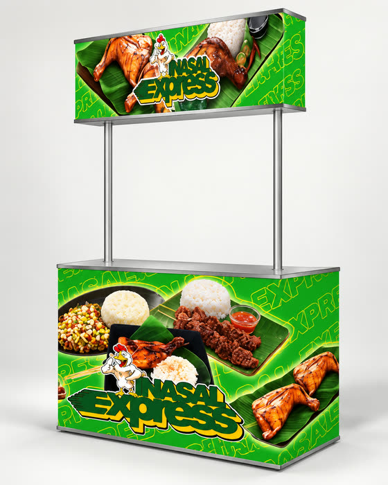 Inasal Express branded food cart